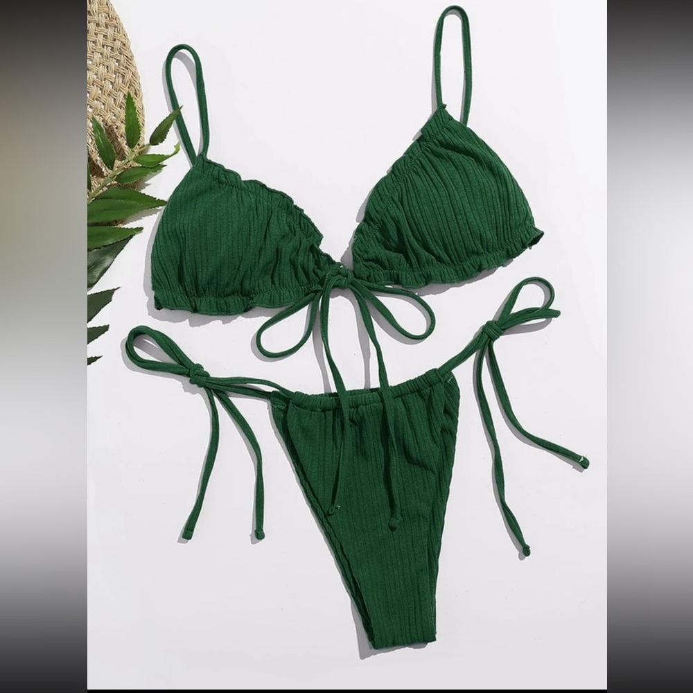 Green bikini